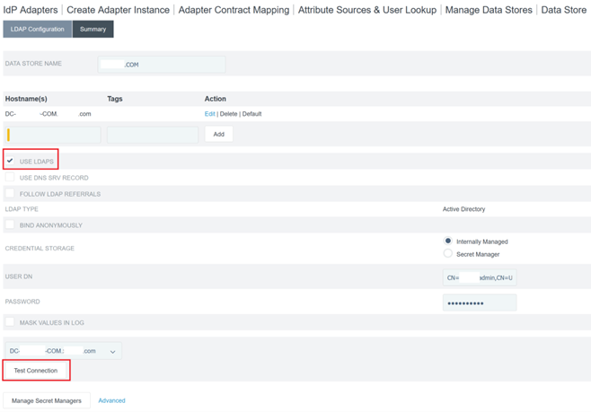 Configure domain controllers