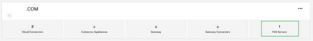 Configure FAS