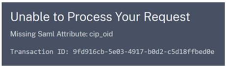 Troubleshooting the B2B SAML Solution