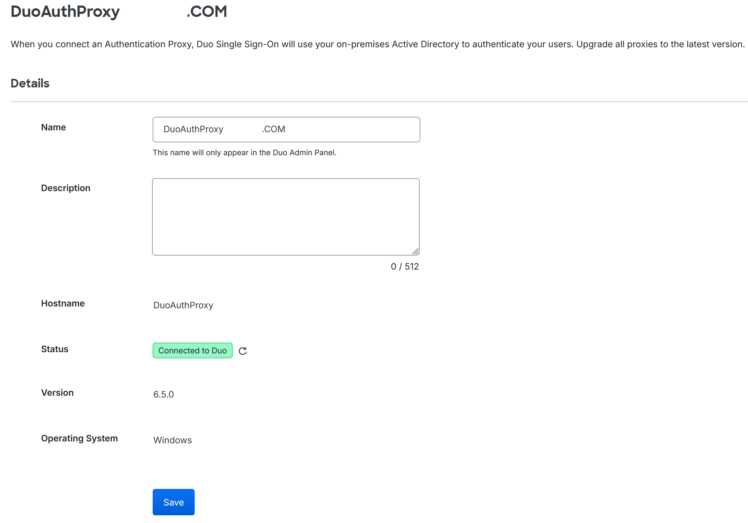 Saml duo auth proxy